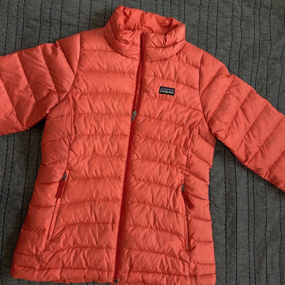 Girls Patagonia Down Sweater Jacket M (10)